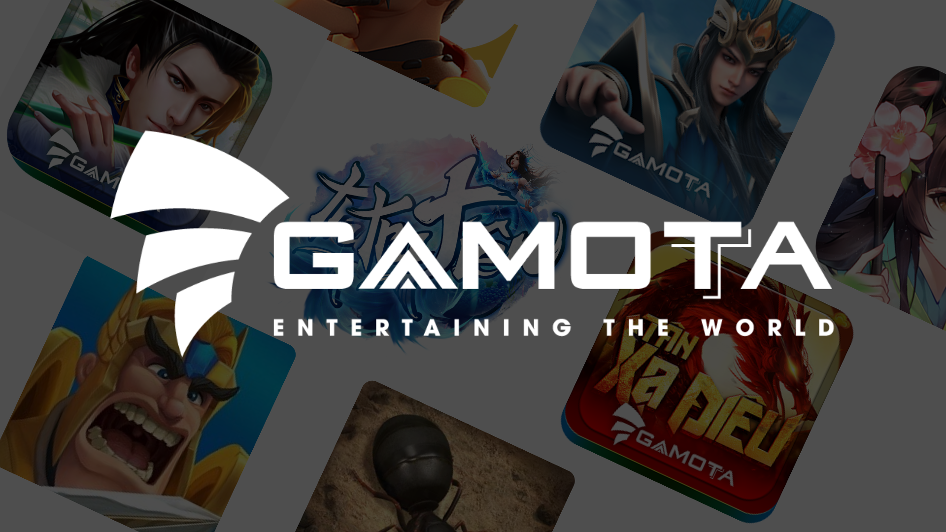 Introducing new slogan: “Entertaining the world”